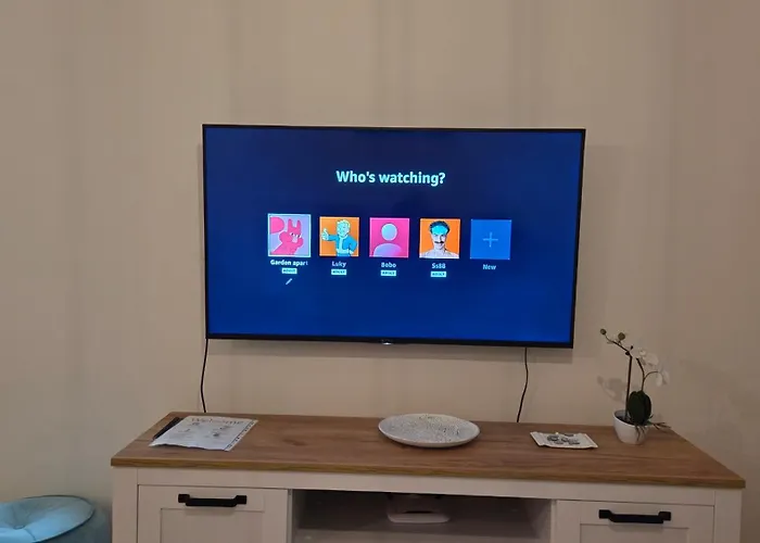 Garden Apartment, Free Private Garage Parking Apartment